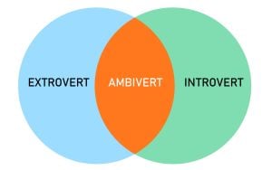 extrovert introvert ambivert
